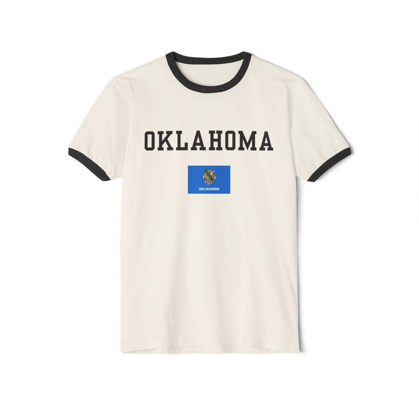 Oklahoma Flag T-Shirt - Unisex Cotton Tee