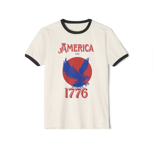America Eagle 1776 T-Shirt - Unisex Cotton Tee