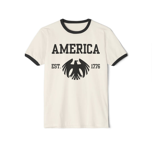 America Eagle Estd 1776 T-Shirt - Unisex Cotton Tee