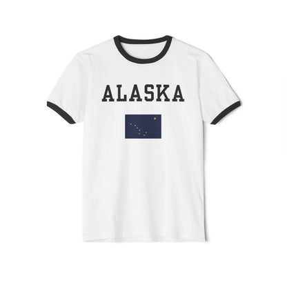 Alaska Flag T-Shirt - Unisex Cotton Tee