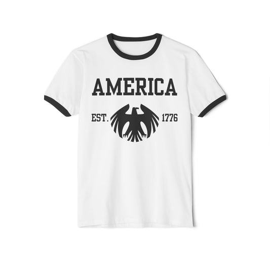 America Eagle Estd 1776 T-Shirt - Unisex Cotton Tee