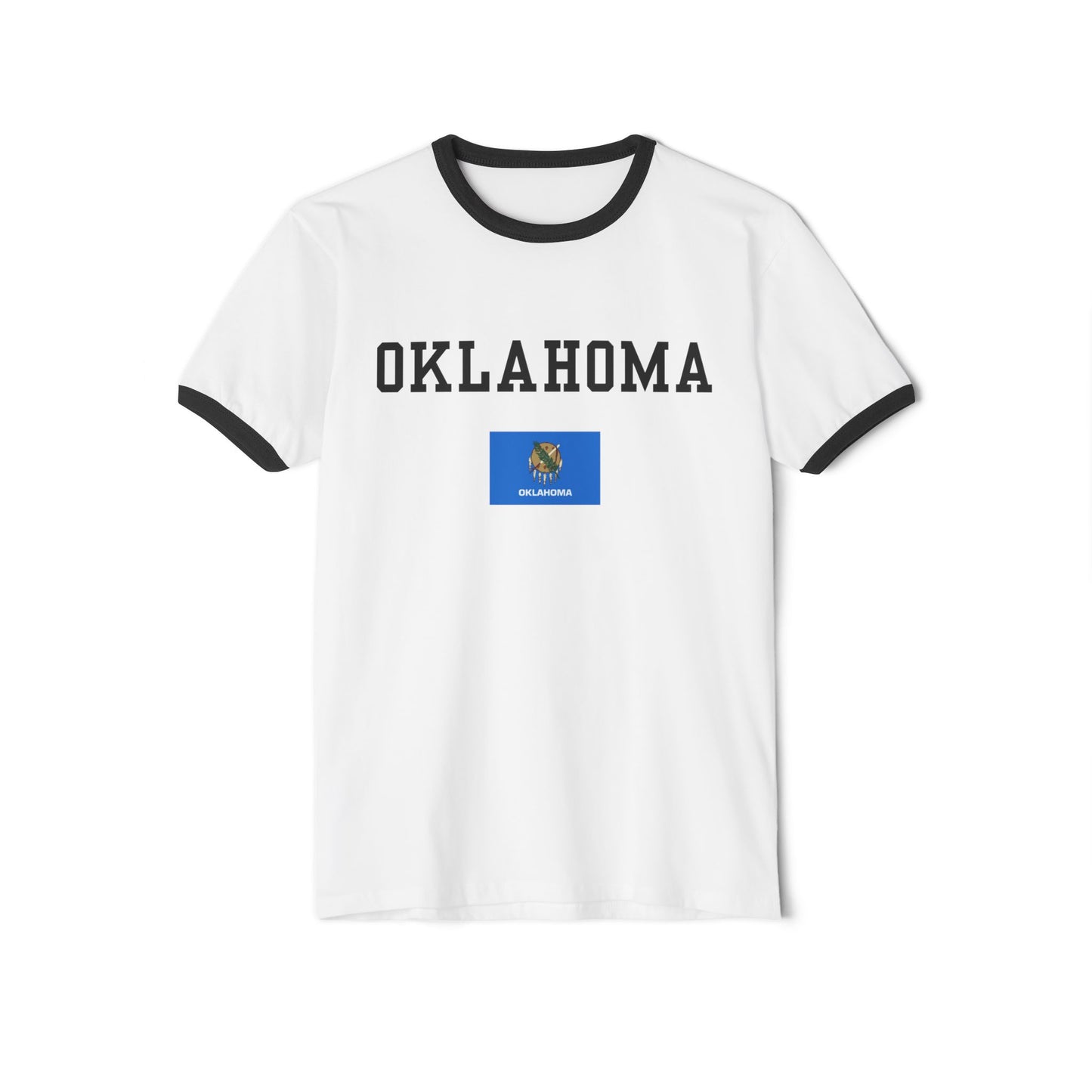 Oklahoma Flag T-Shirt - Unisex Cotton Tee