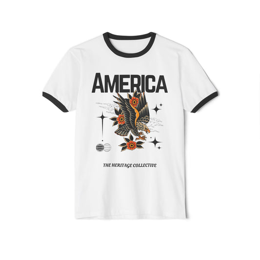 America Eagle T-Shirt - Unisex Cotton Tee