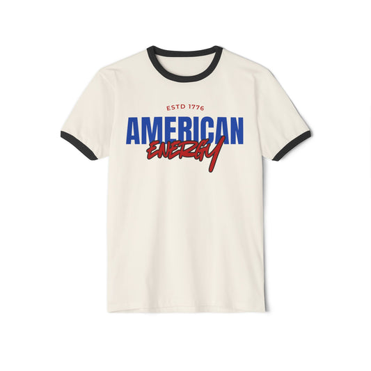 American Energy Blue T-Shirt - Unisex Cotton Tee