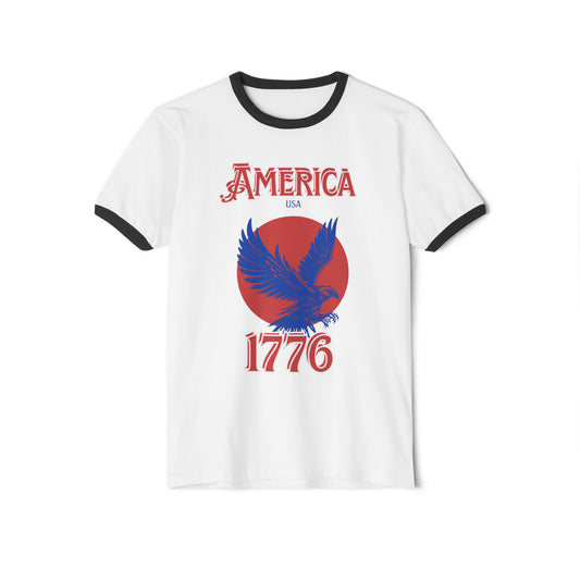 America Eagle 1776 T-Shirt - Unisex Cotton Tee