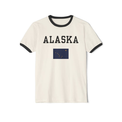 Alaska Flag T-Shirt - Unisex Cotton Tee