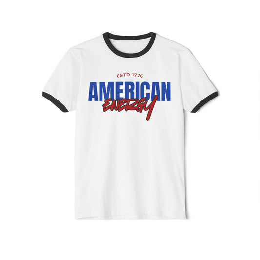 American Energy Blue T-Shirt - Unisex Cotton Tee